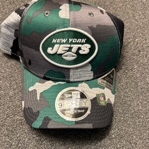 New Era Green Camo New York Jets Cap